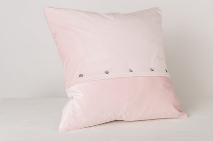 Bunny Tails Pink Pillow Cover
