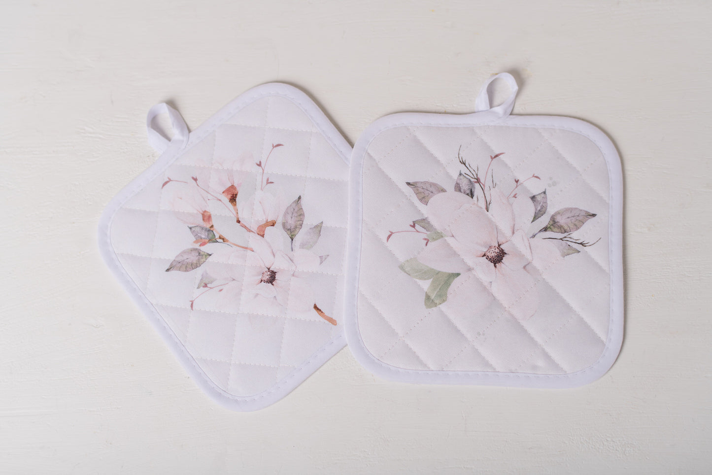Magnolia Pot Holders #1