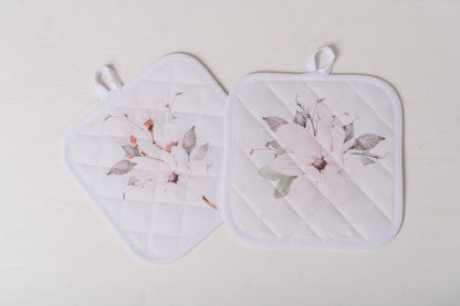 Magnolia Pot Holders #1