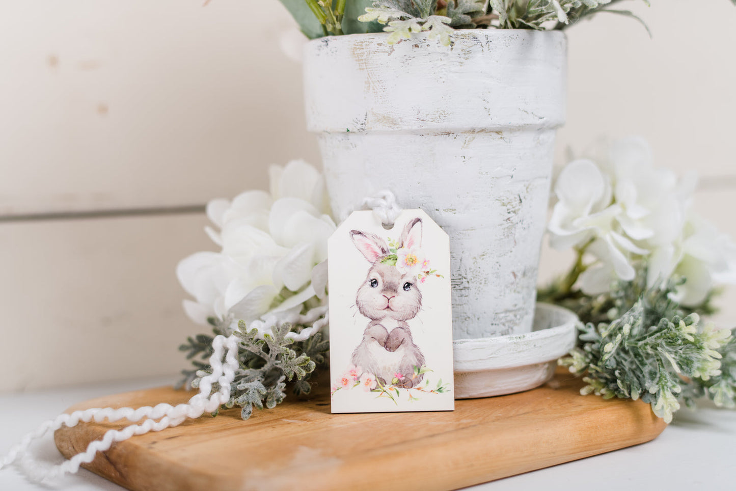 Hello Spring Blooms Decor Tag
