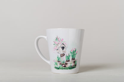 Spring Garden Latte Mugs