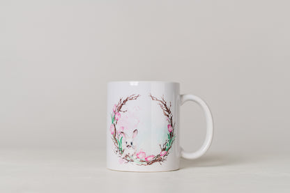 Spring Garden Wreath Coffee Mugs