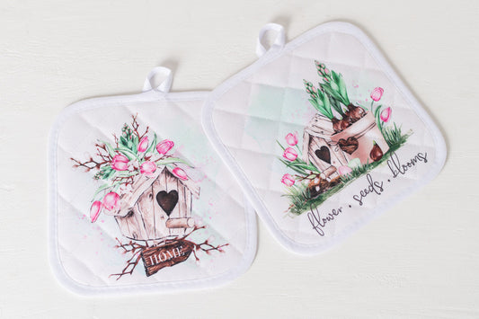 Spring Garden Pot Holders