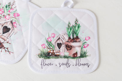 Spring Garden Pot Holders