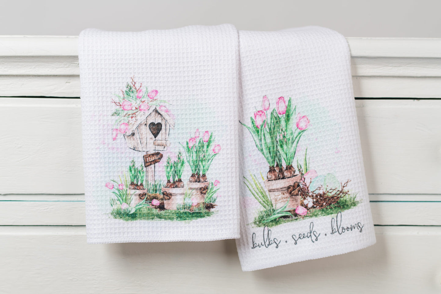 Spring Garden Tea Towels