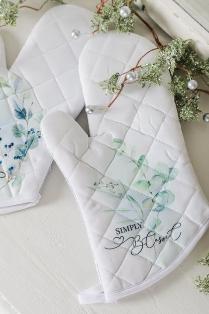 Winterberry Oven Mitt