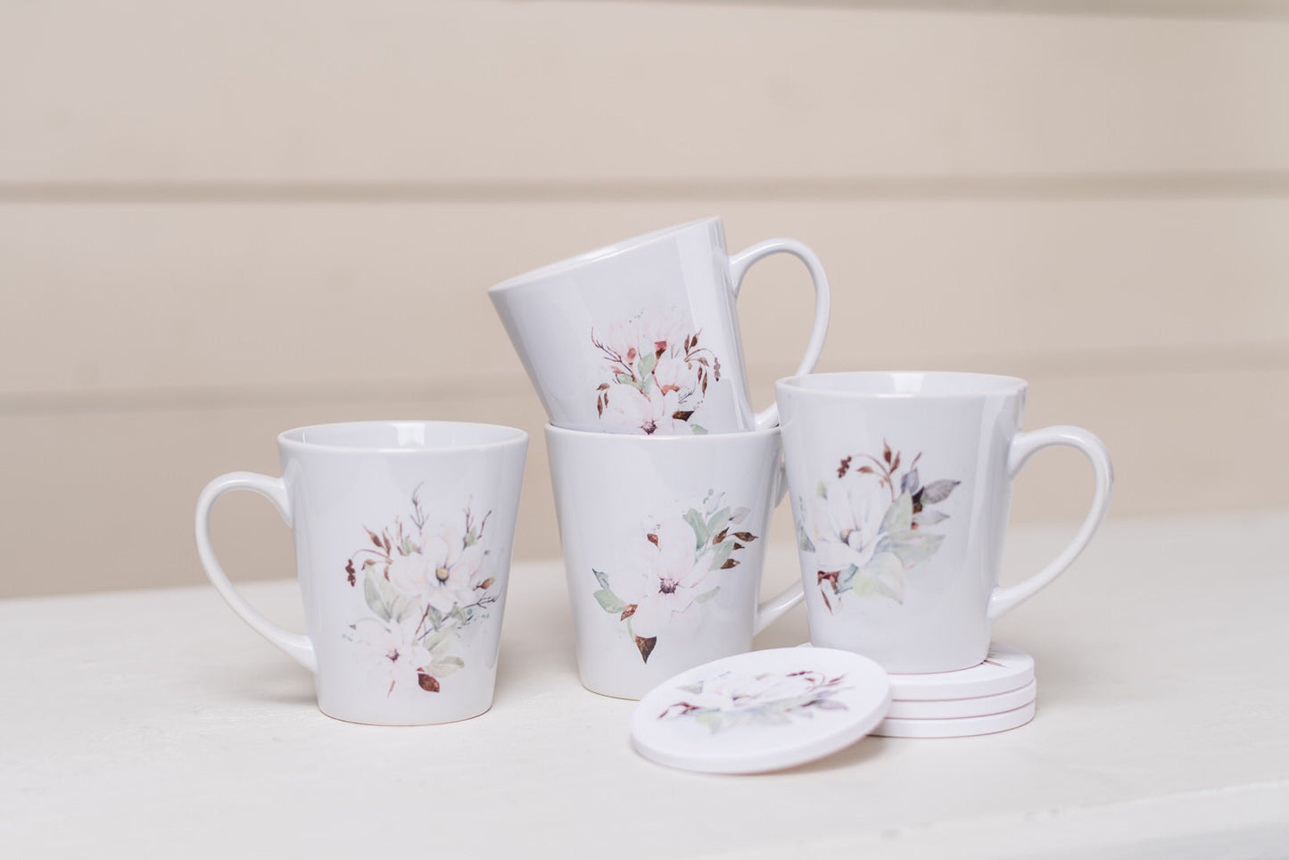 Magnolia Latte Mugs