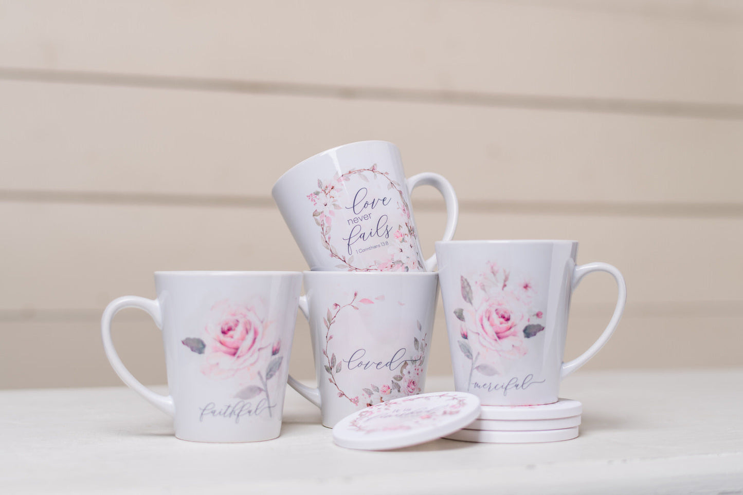 Loved Latte Coffee Mugs