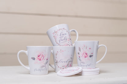 Loved Latte Coffee Mugs