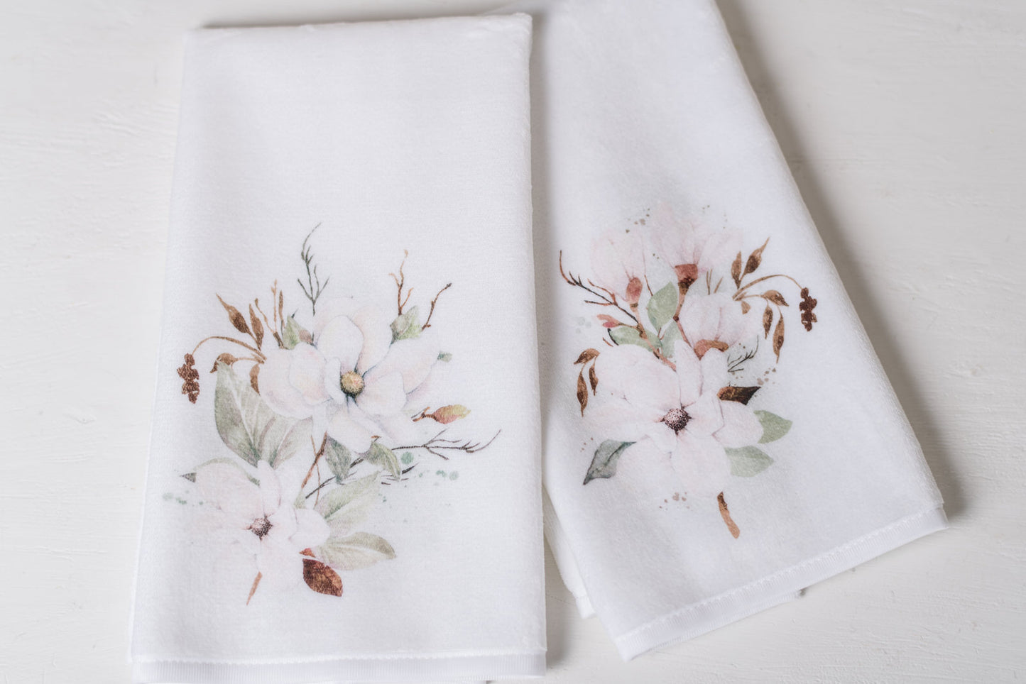 Magnolia Hand Towels