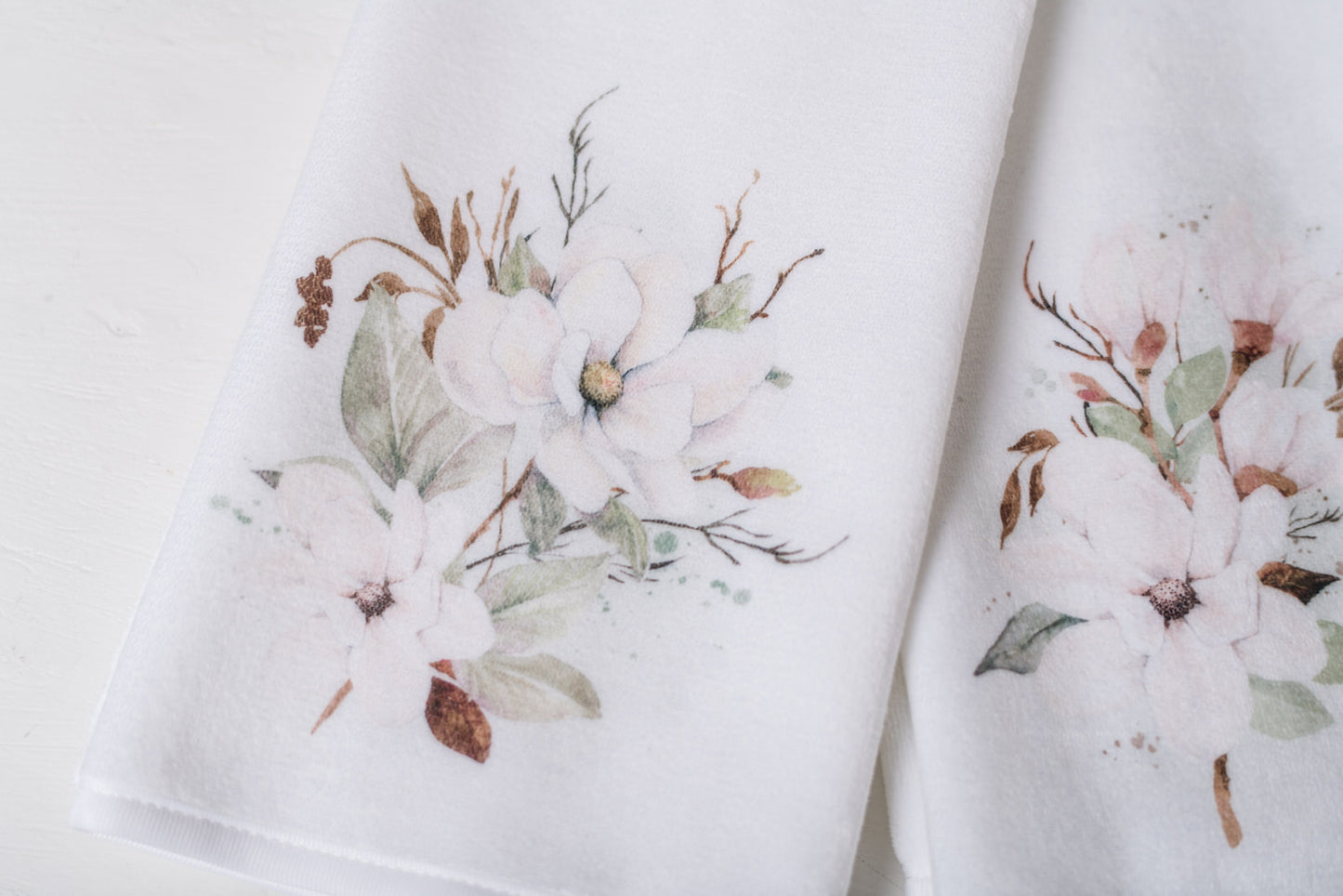 Magnolia Hand Towels