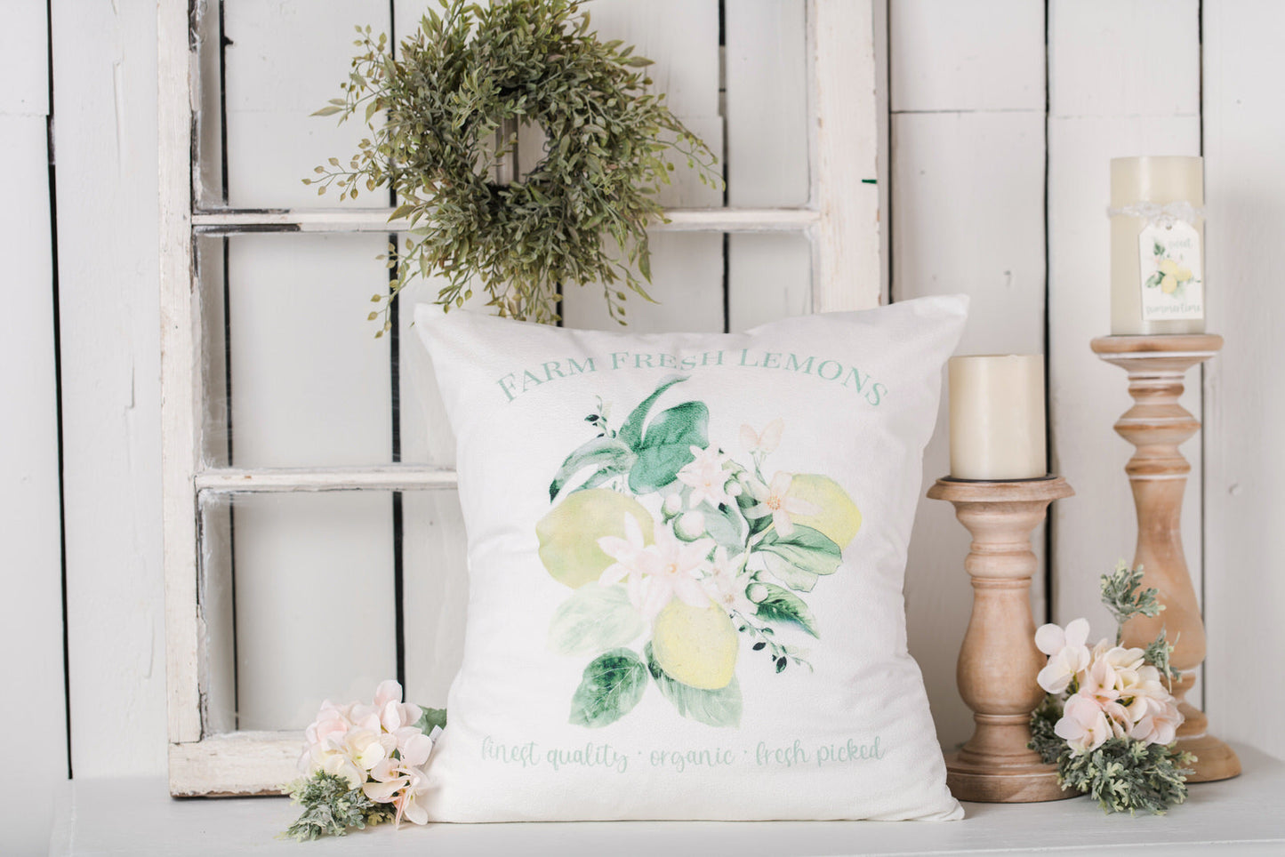 Lemondrops Pillow Cover